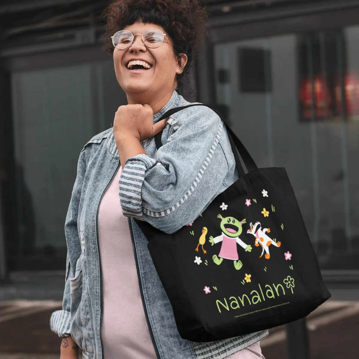 Nanalan & Russell Tote Bag - Black