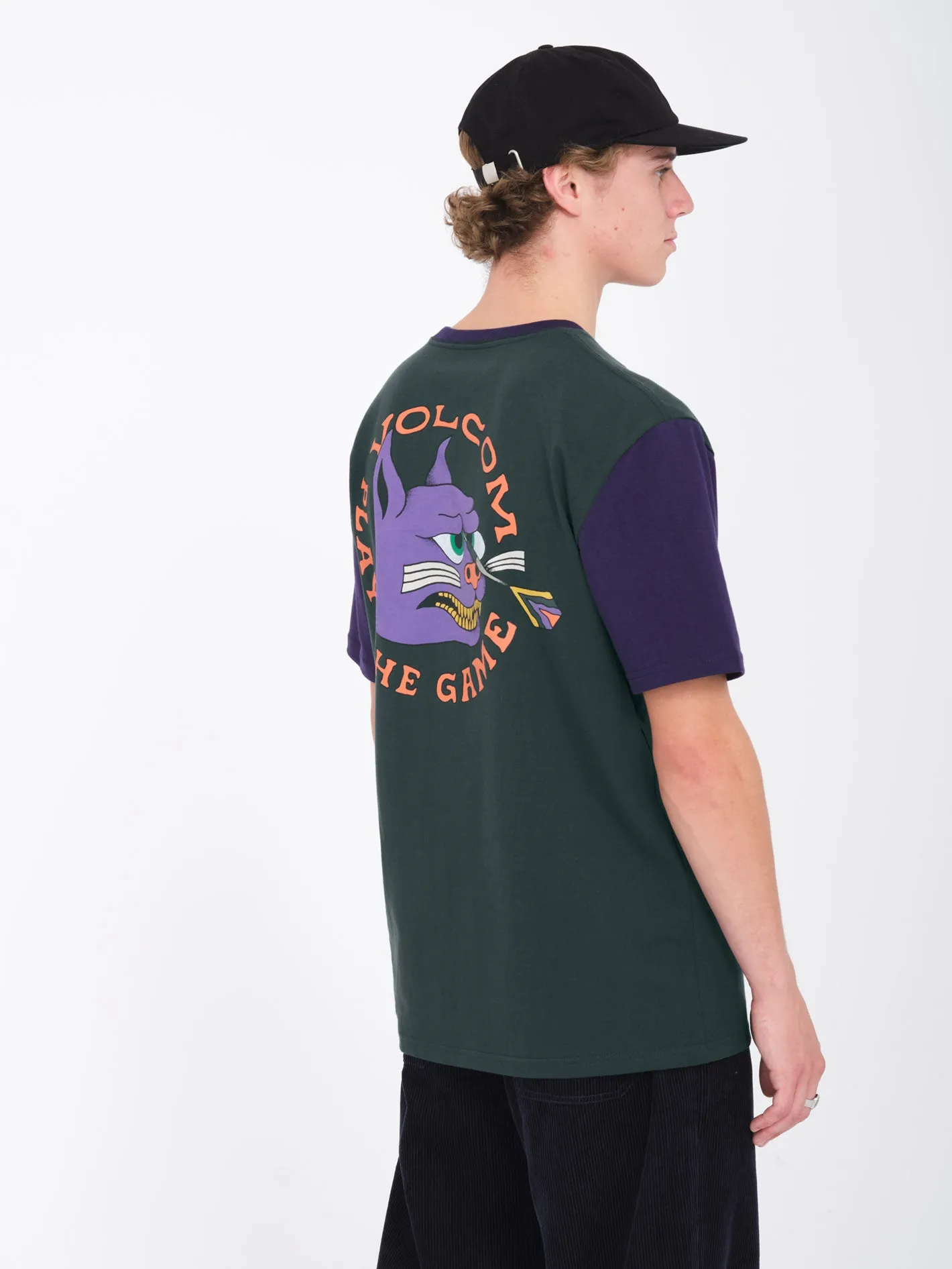 Nando Von Arb Color Block T-shirt - PONDEROSA PINE