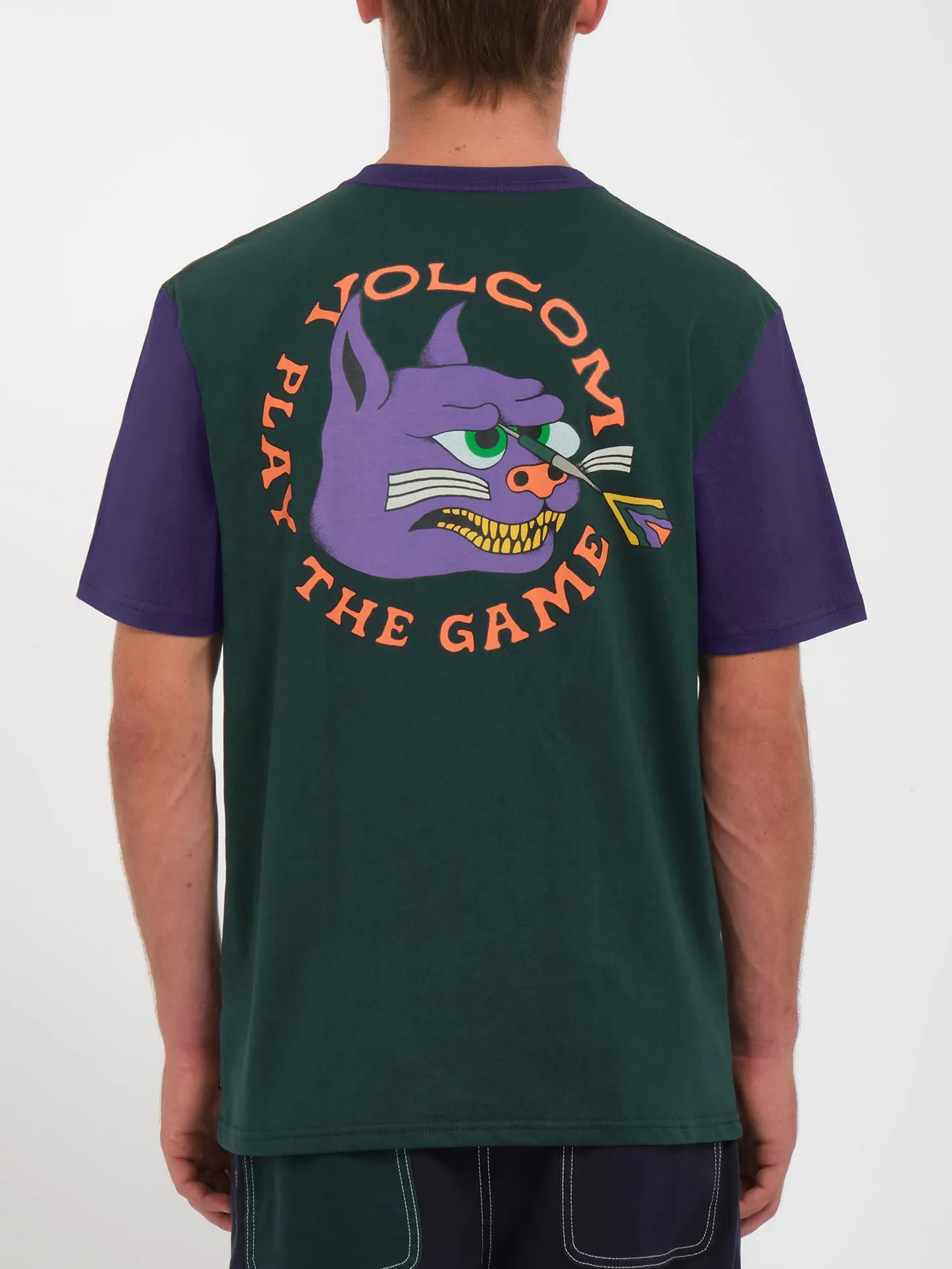 Nando Von Arb Color Block T-shirt - PONDEROSA PINE