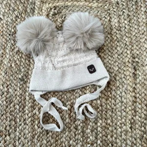 New In Jamiks Nander Tie Pom Pom Hat