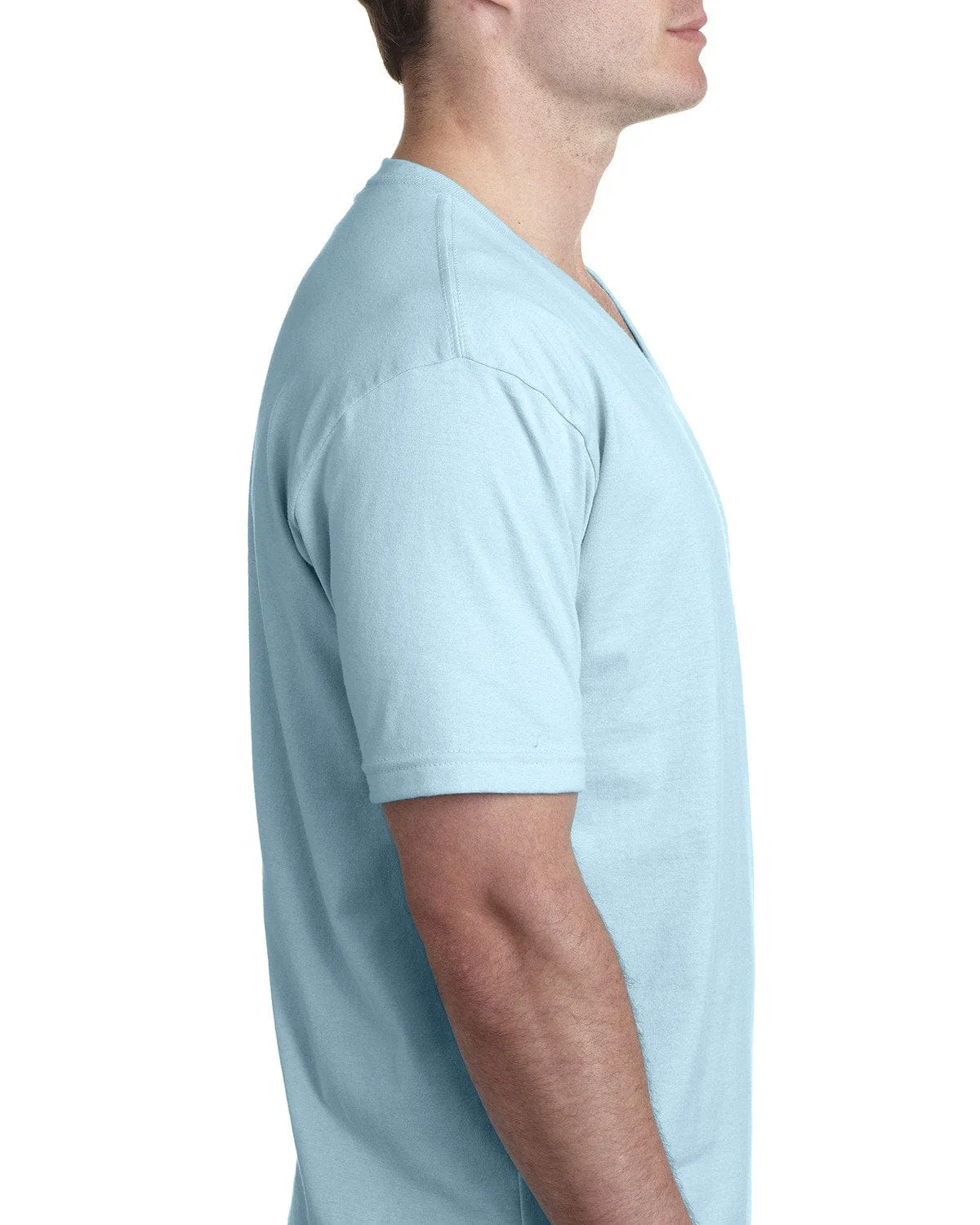 Next Level Mens Short Sleeve V-Neck Tee