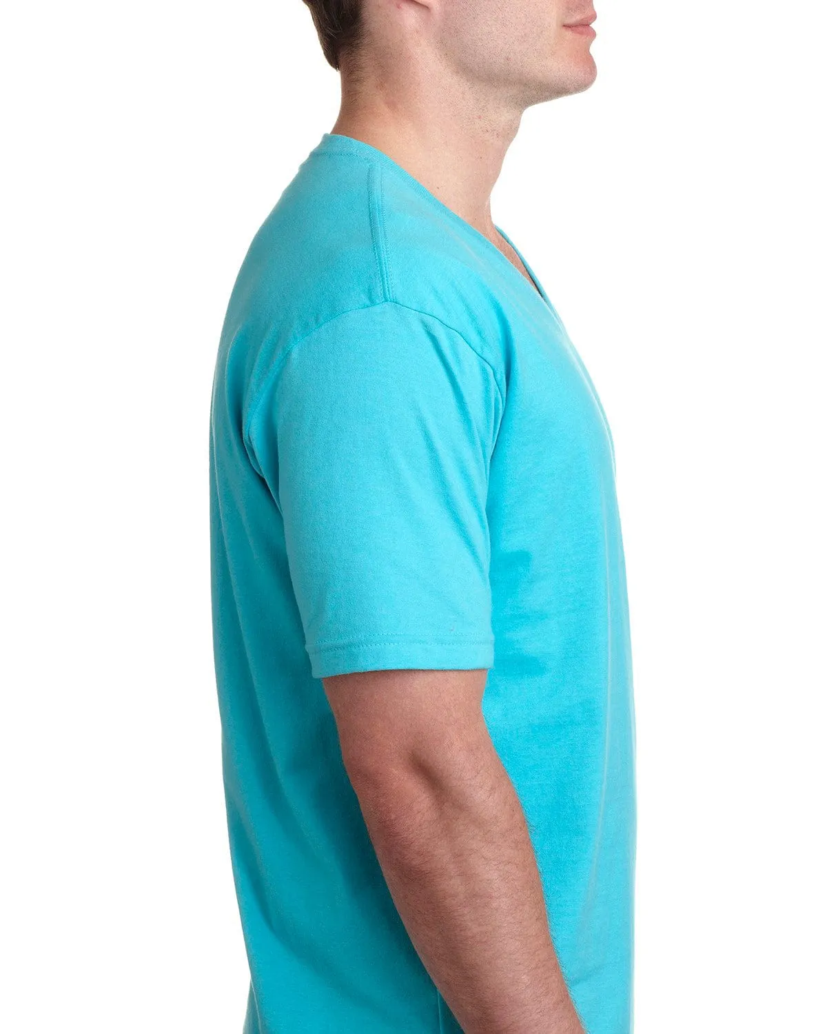 Next Level Mens Short Sleeve V-Neck Tee