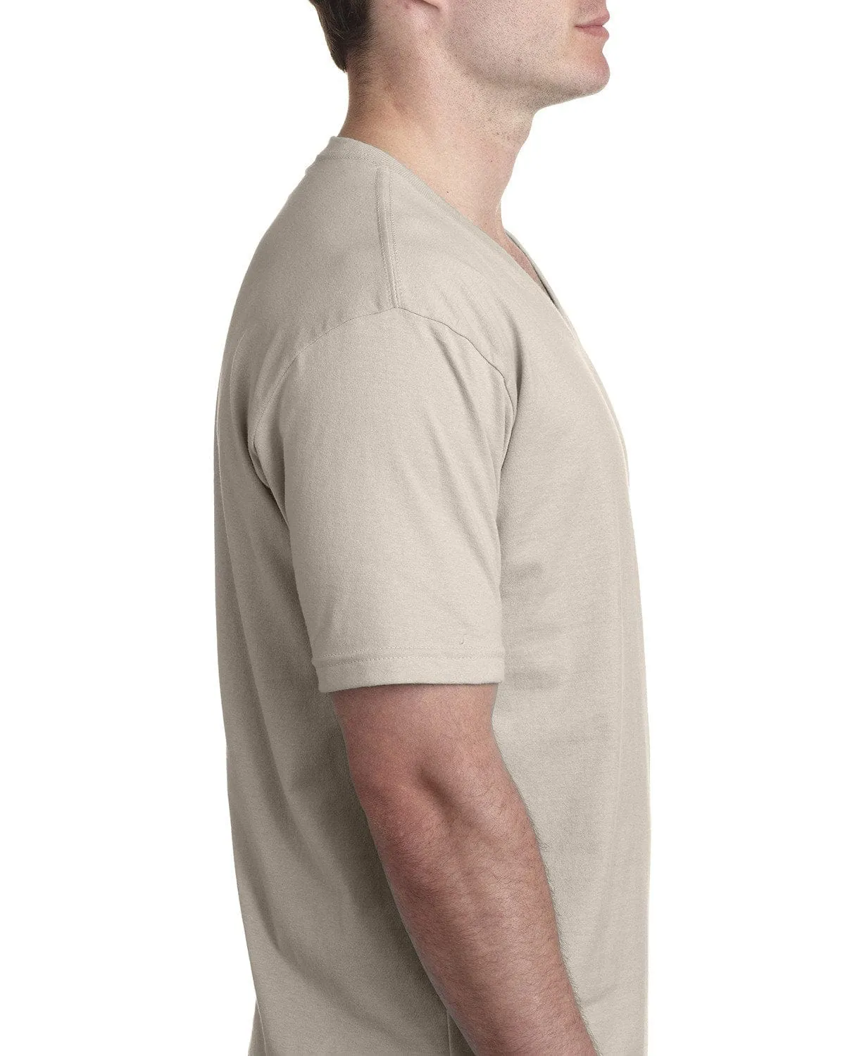 Next Level Mens Short Sleeve V-Neck Tee
