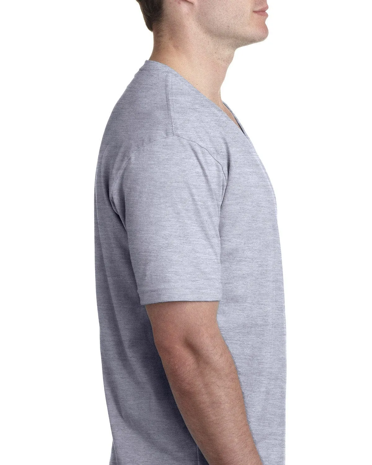 Next Level Mens Short Sleeve V-Neck Tee