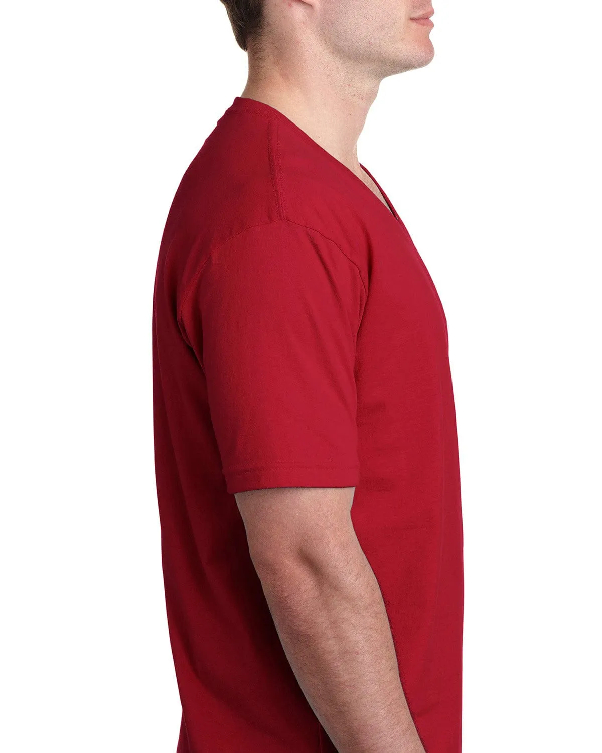Next Level Mens Short Sleeve V-Neck Tee
