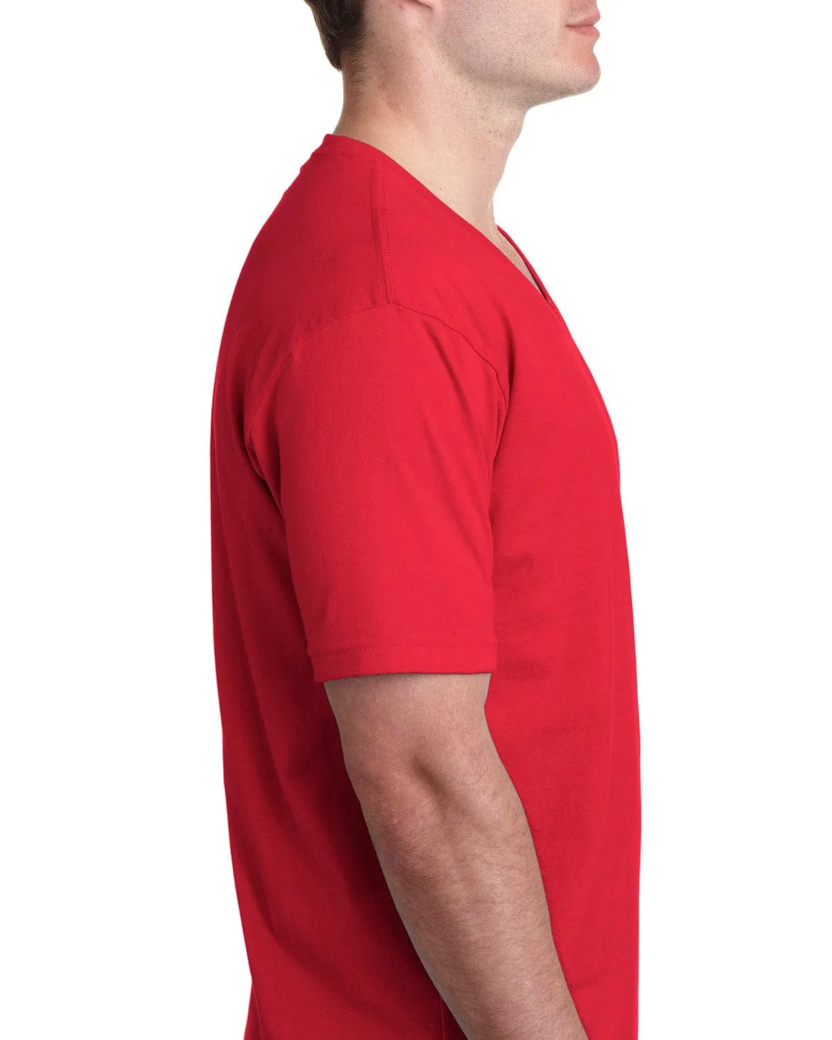 Next Level Mens Short Sleeve V-Neck Tee
