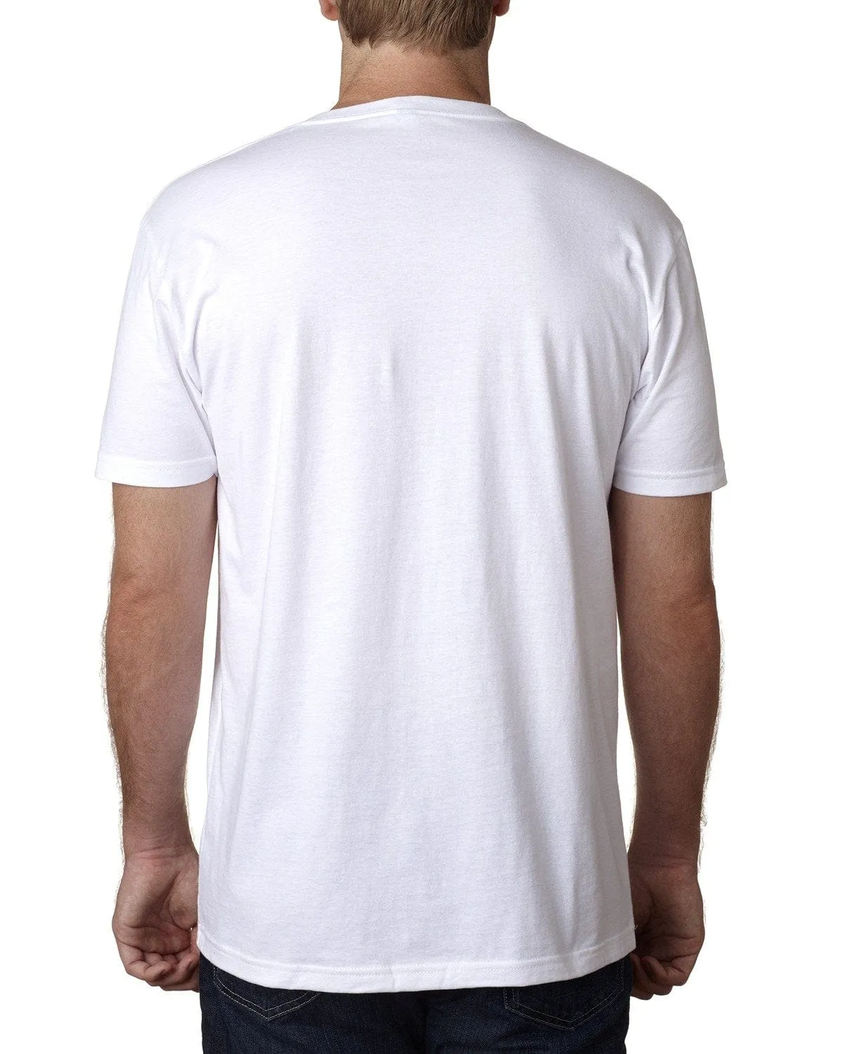 Next Level Mens Short Sleeve V-Neck Tee