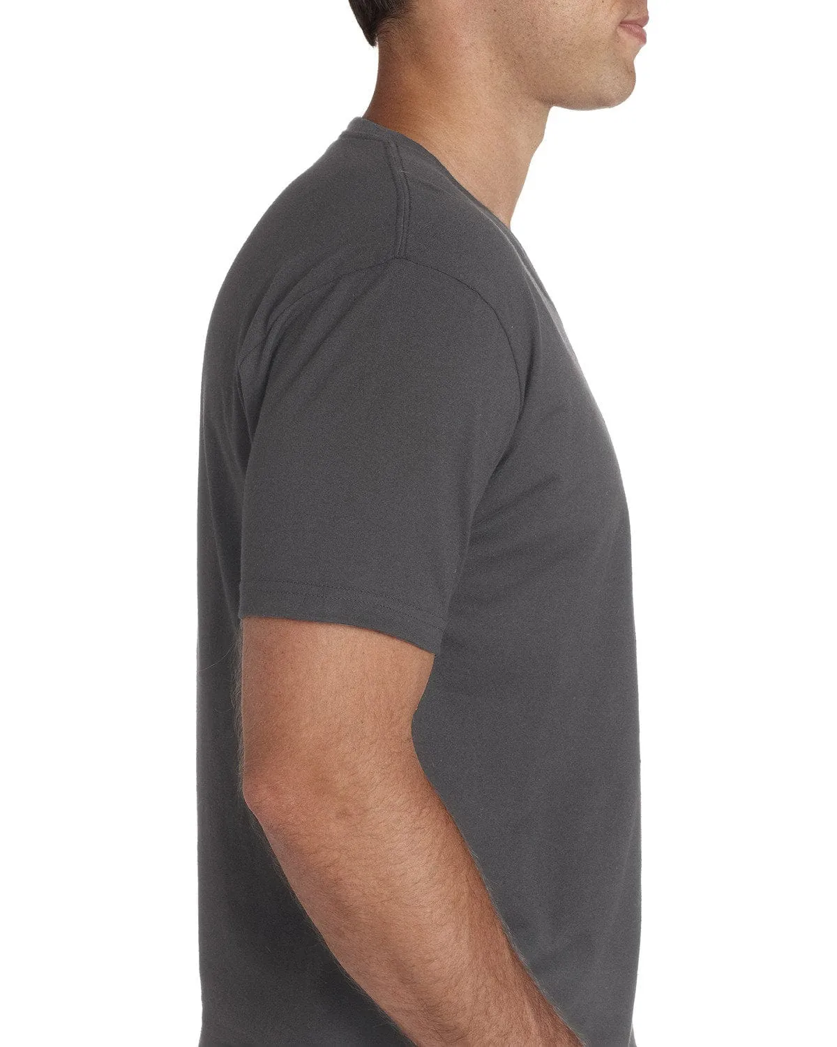 Next Level Mens Short Sleeve V-Neck Tee