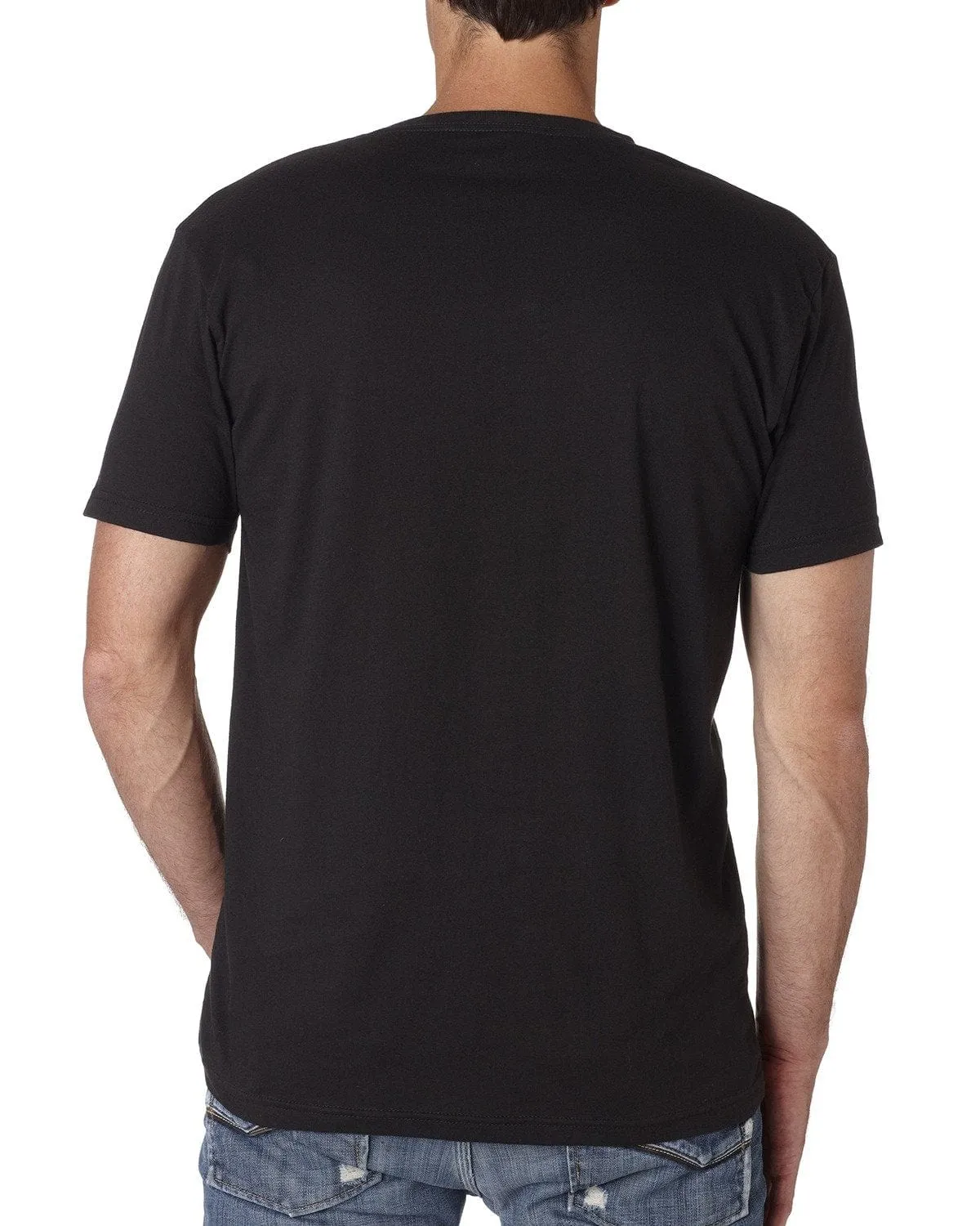 Next Level Mens Short Sleeve V-Neck Tee