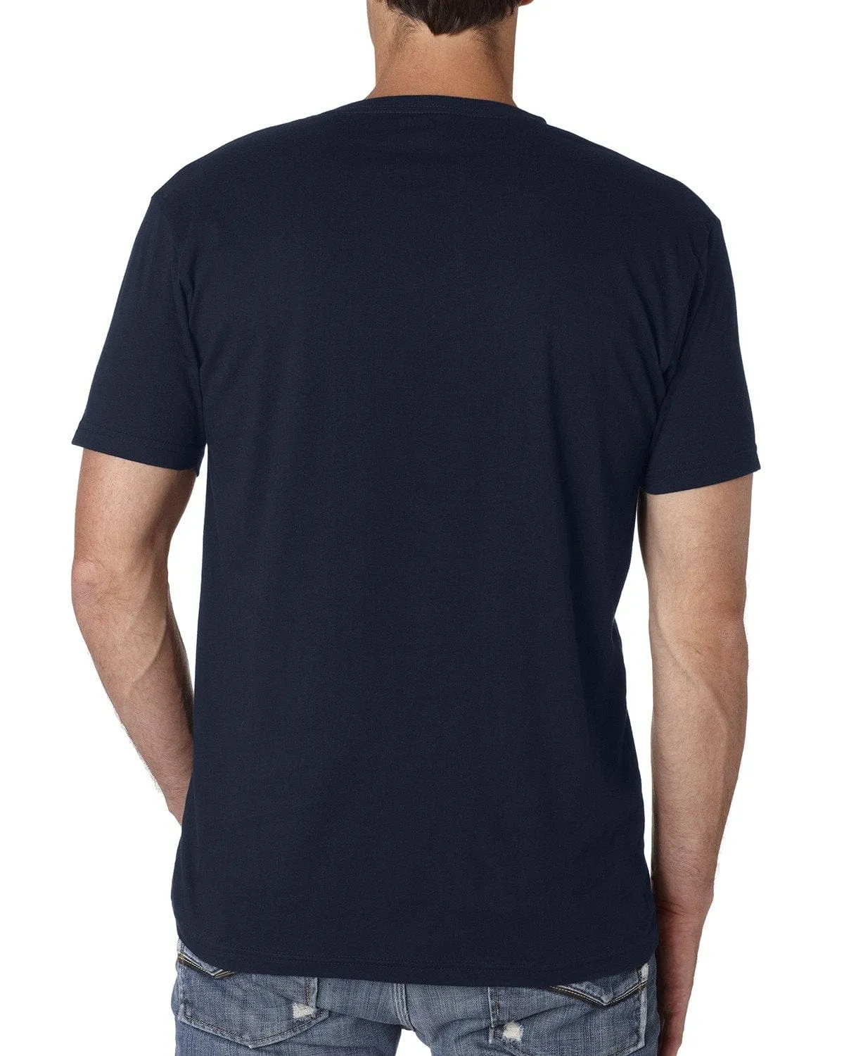 Next Level Mens Short Sleeve V-Neck Tee