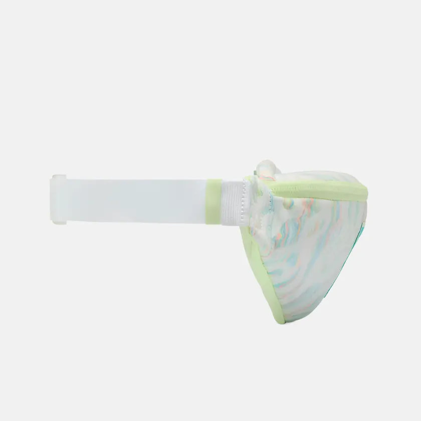 Nike Heritage Hip Pack (3L) -White/Barely Volt/Dusty Cactus