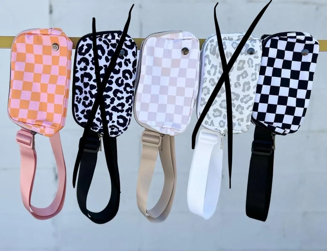 Nylon Waist Bag-Multiple Colors Available