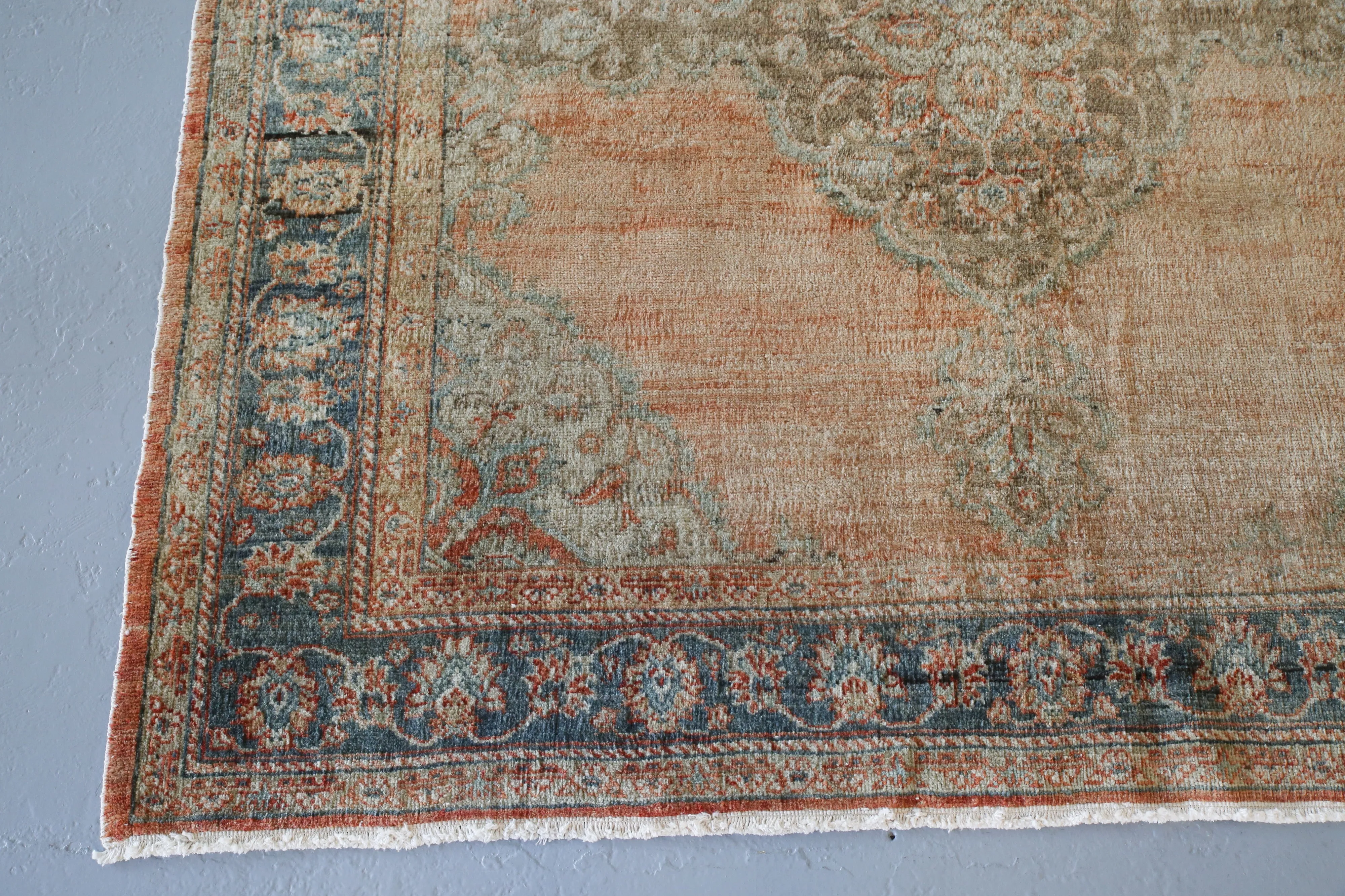 Old Konya Sille Turkish Rug 9.2ftx13.3ft