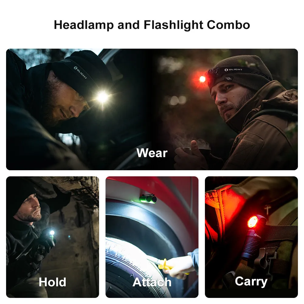 Olight Perun 2 Mini LED Rechargeable Headlamp (Black)