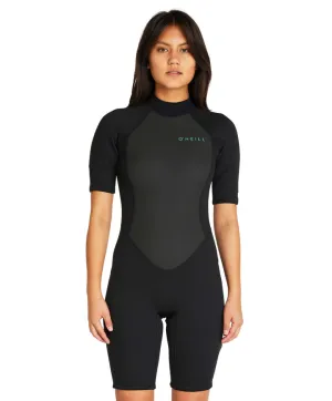 O'Neill Womens Factor Back Zip SS Spring 2mm