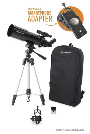 OPEN BOX Celestron Travel Scope 80 with Backpack - 22030