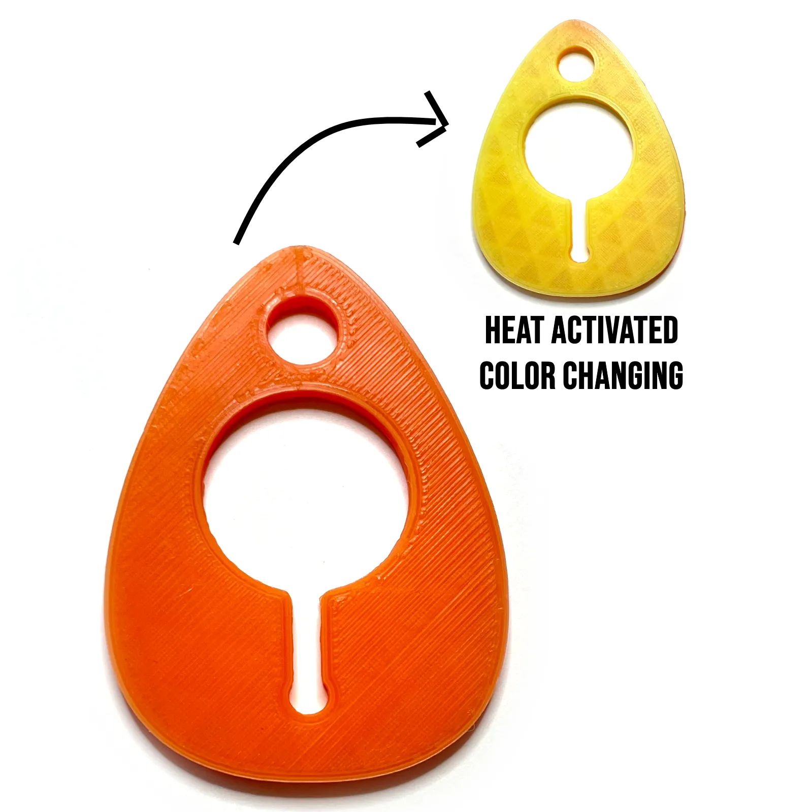 Orange to Yellow Color Changing Waste Warrior