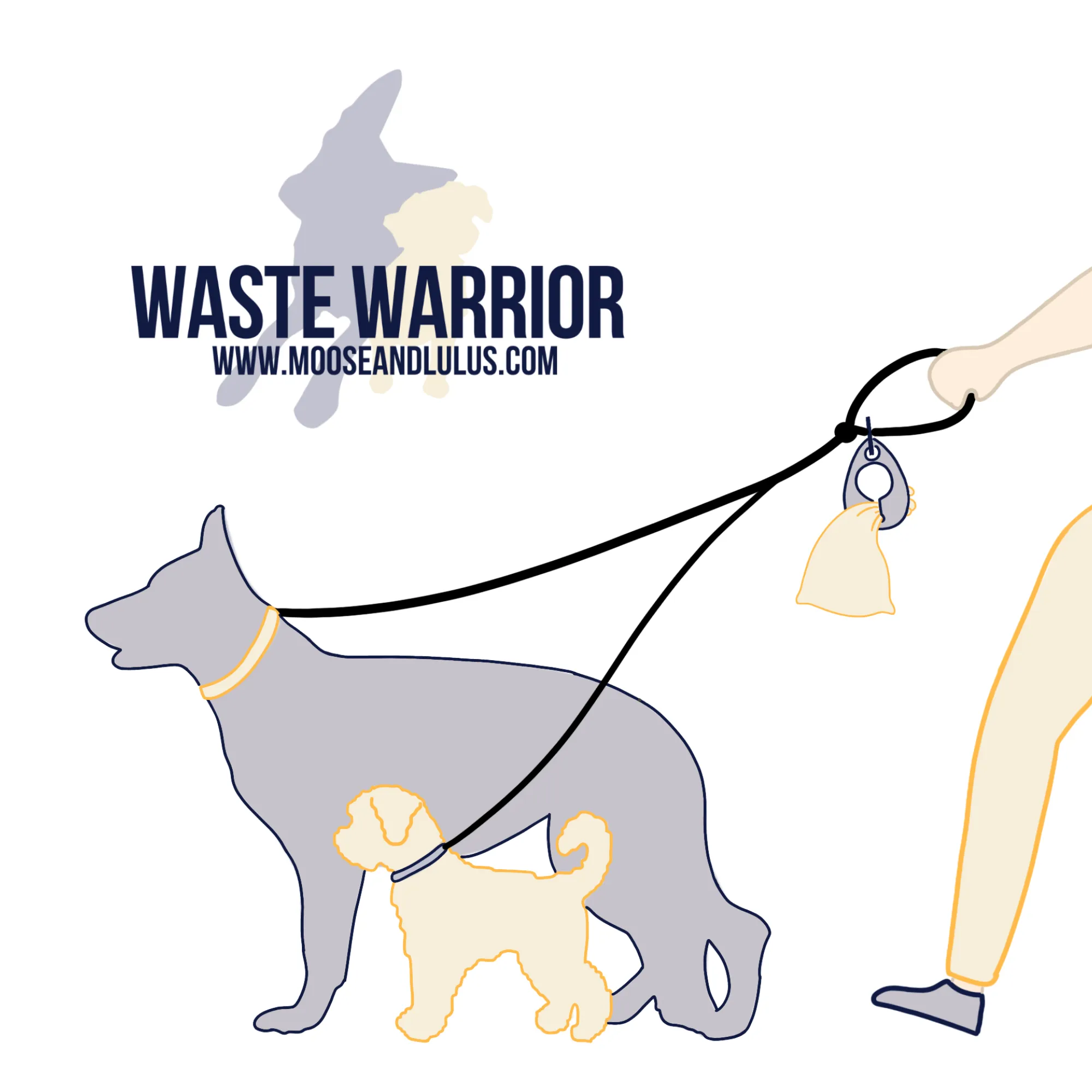 Orange to Yellow Color Changing Waste Warrior