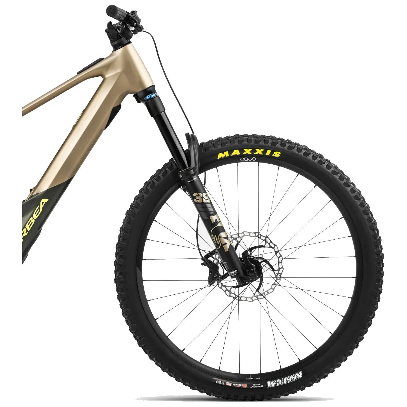 Orbea Wild H10 Electric Mountain Bike 2024 - Baobab Green