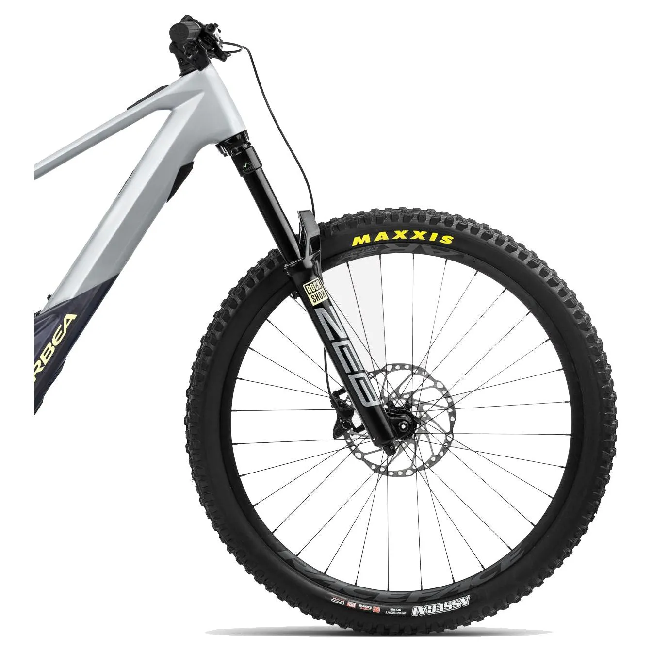 Orbea Wild M20 Carbon Electric Mountain Bike 2024 - Halo Silver