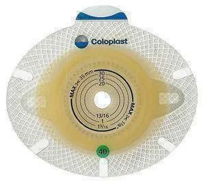 Ostomy Barrier SenSura Flex Xpro 2-3/4" Flange Cut-To-Fit, 3/8-2-1/2" #10045