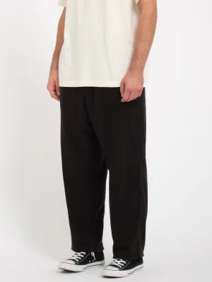 Pantalon Bowered Light Fleece - BLACK