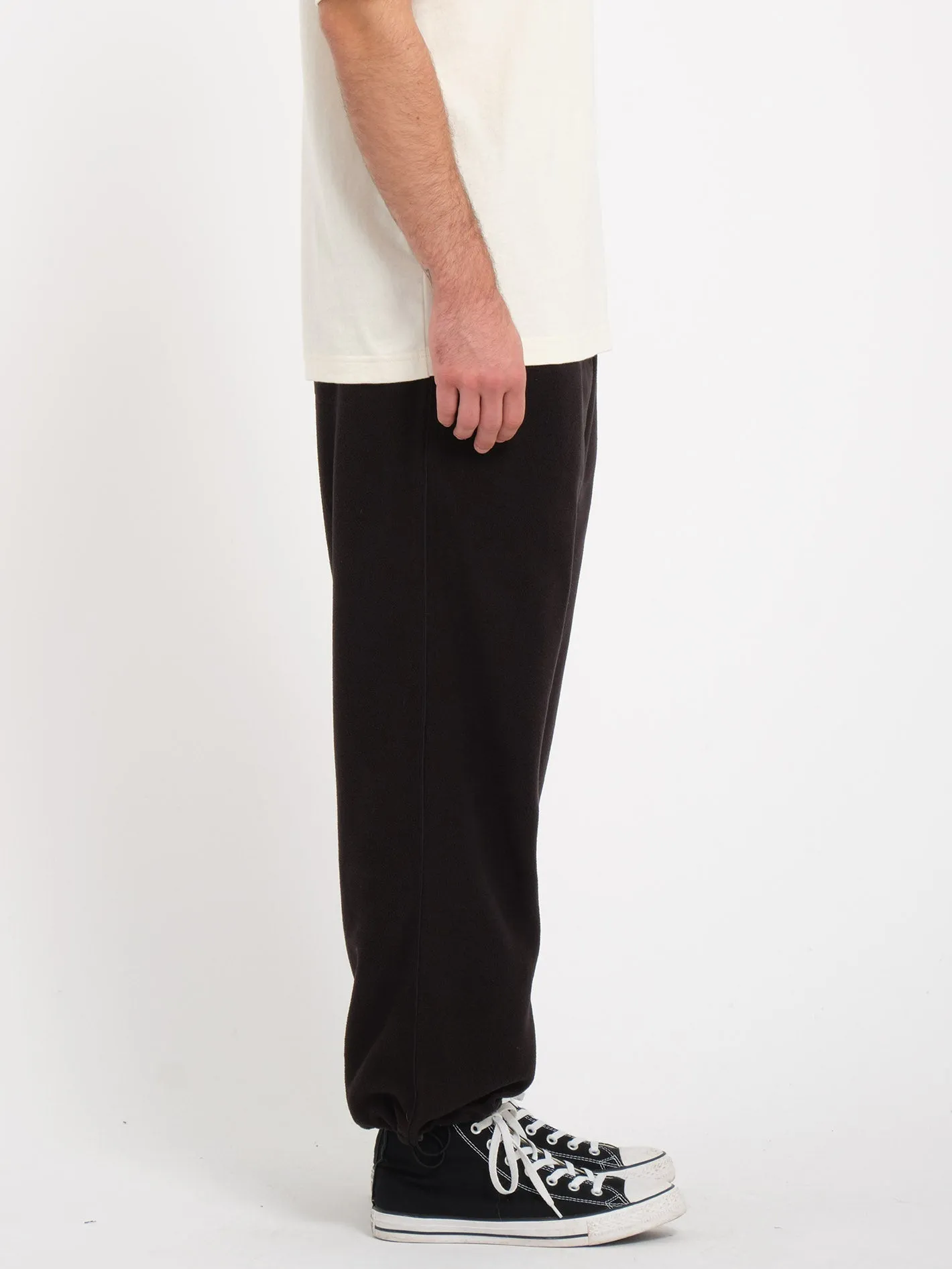 Pantalon Bowered Light Fleece - BLACK