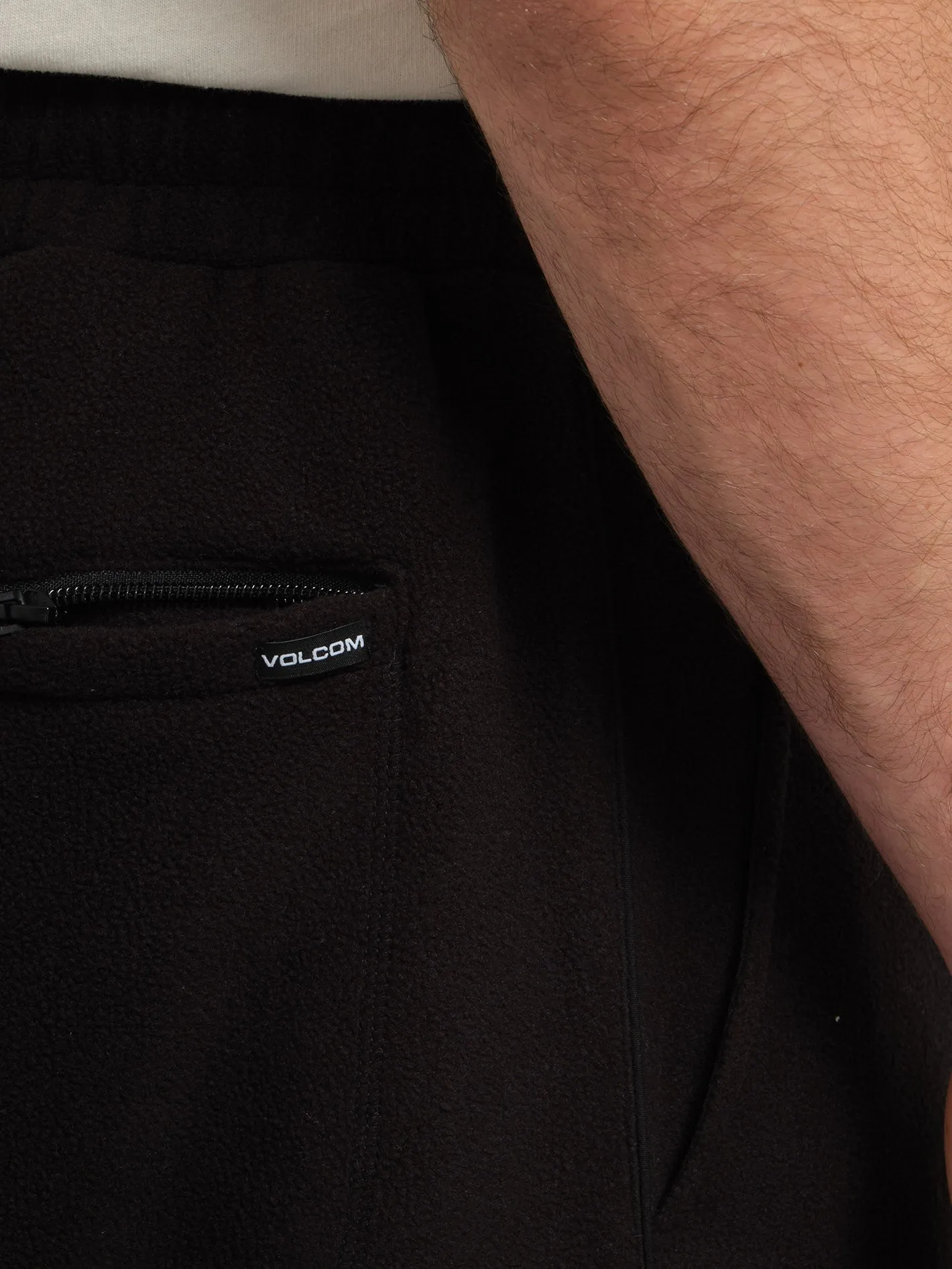 Pantalon Bowered Light Fleece - BLACK