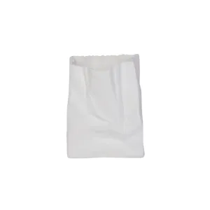 Paper Bag Vase - White - Large