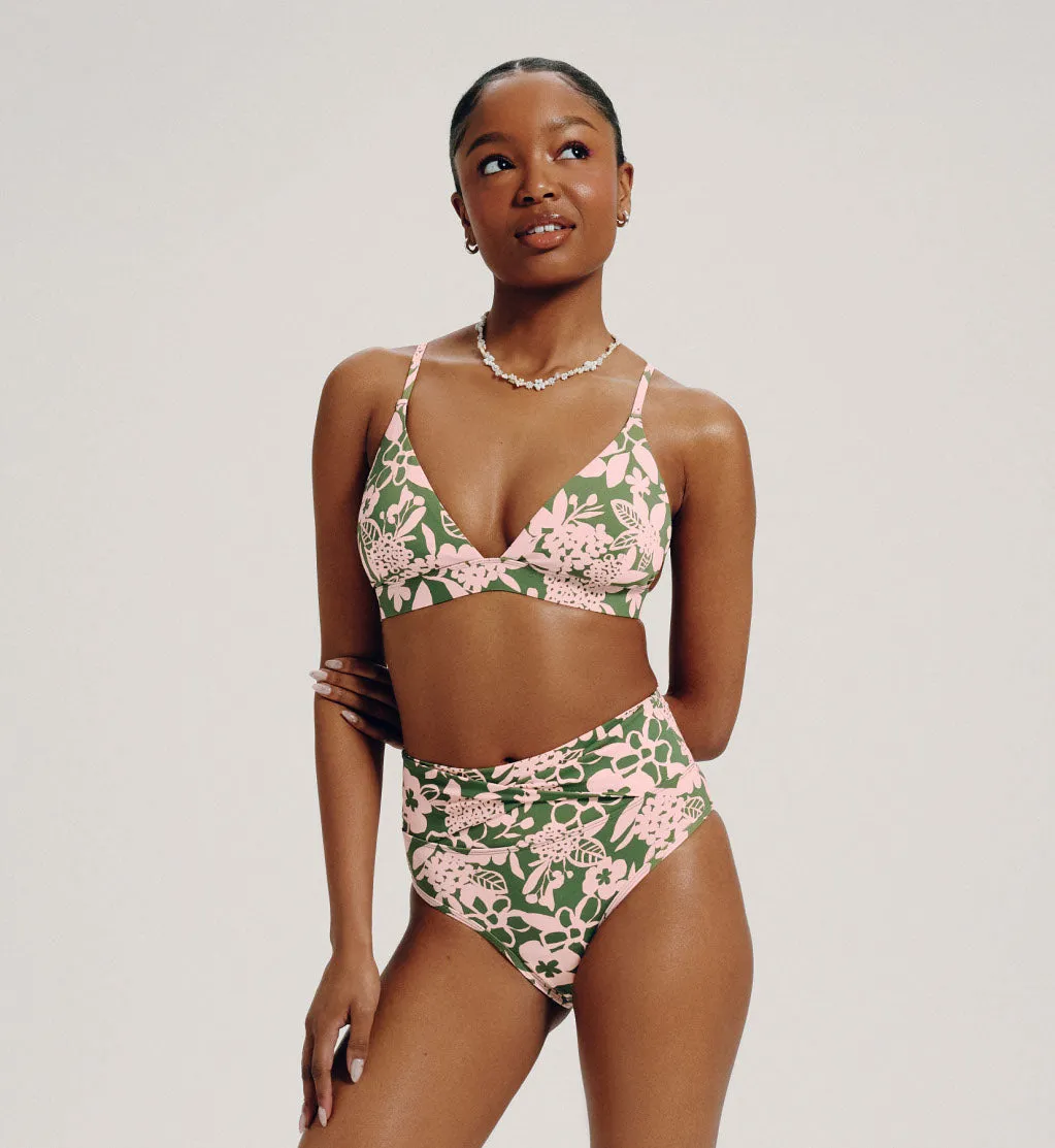 Period Swim Twist High Rise Bikini Bottom