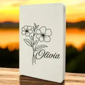 Personalized Zipper Portfolio, Custom Leather Notebook, Professional Organizer | Executive Team | Trade Shows | Bulk Order Office Supplies