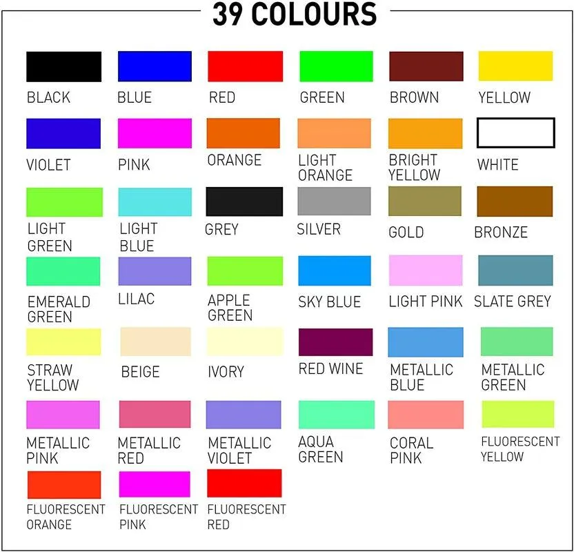 Posca PC - 5M Medium Bullet Tip - Wallet of 8 Standard Colours