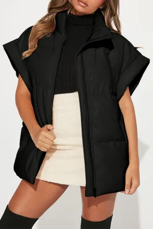 Preorder Pocketed Zip Up Vest