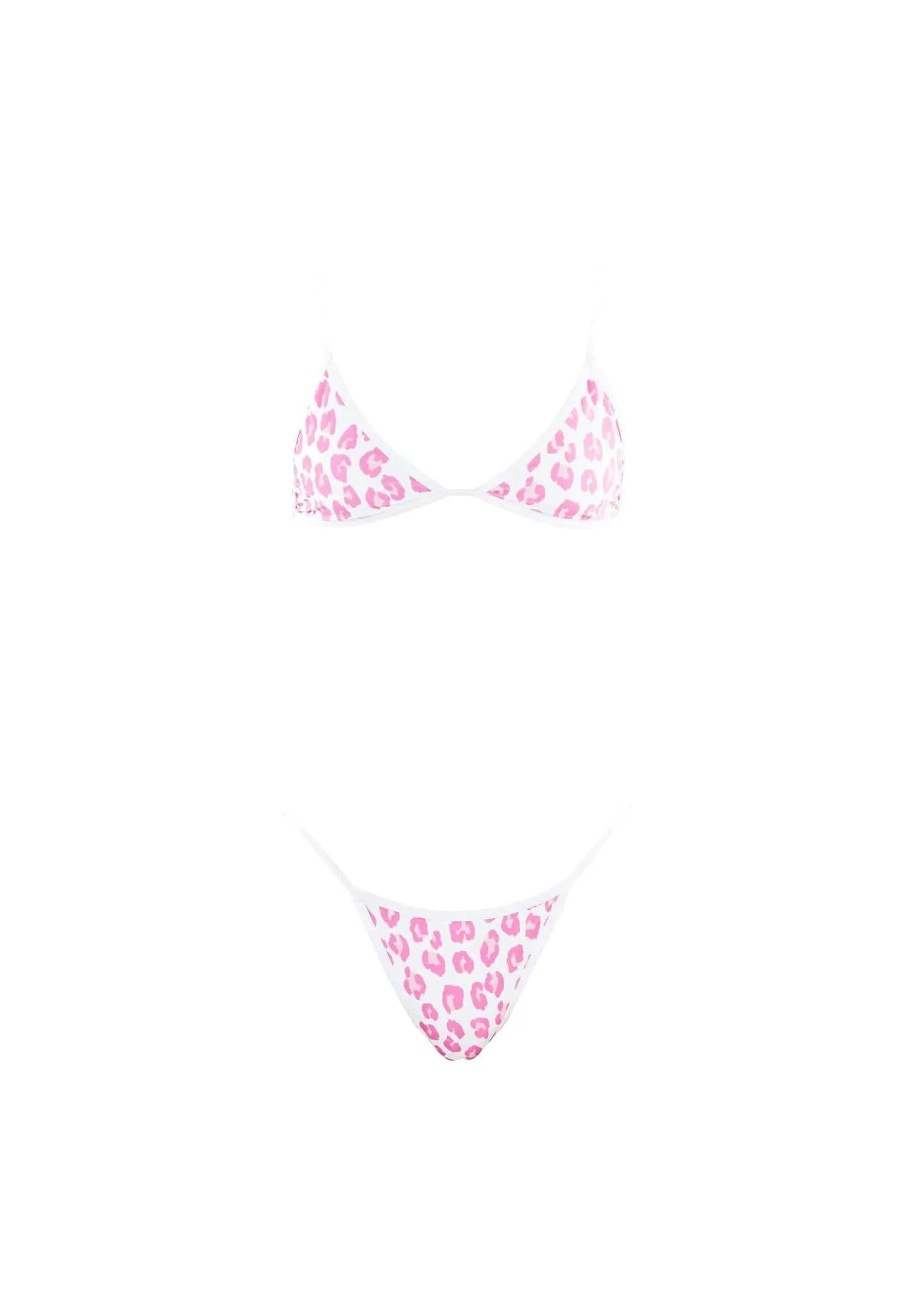 PRINCE top - pink leopard