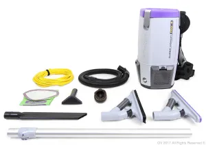ProTeam ProVac FS6 Backpack Vacuum with ProBlade Tool Kit | Extremely Powerful | Includes Kit# 107534 107531 |