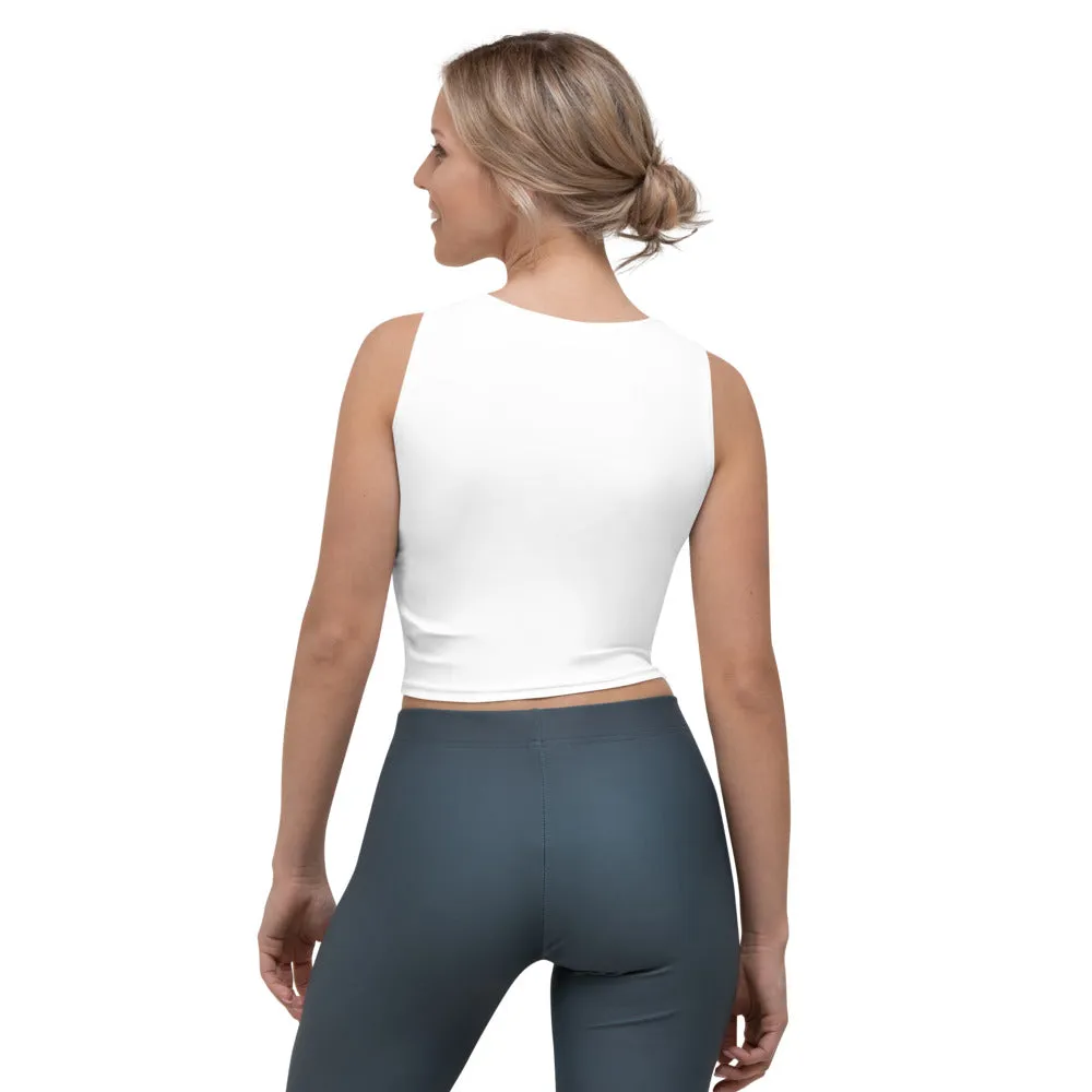 "Lift Heavy Shit- AQUA" Crop Top