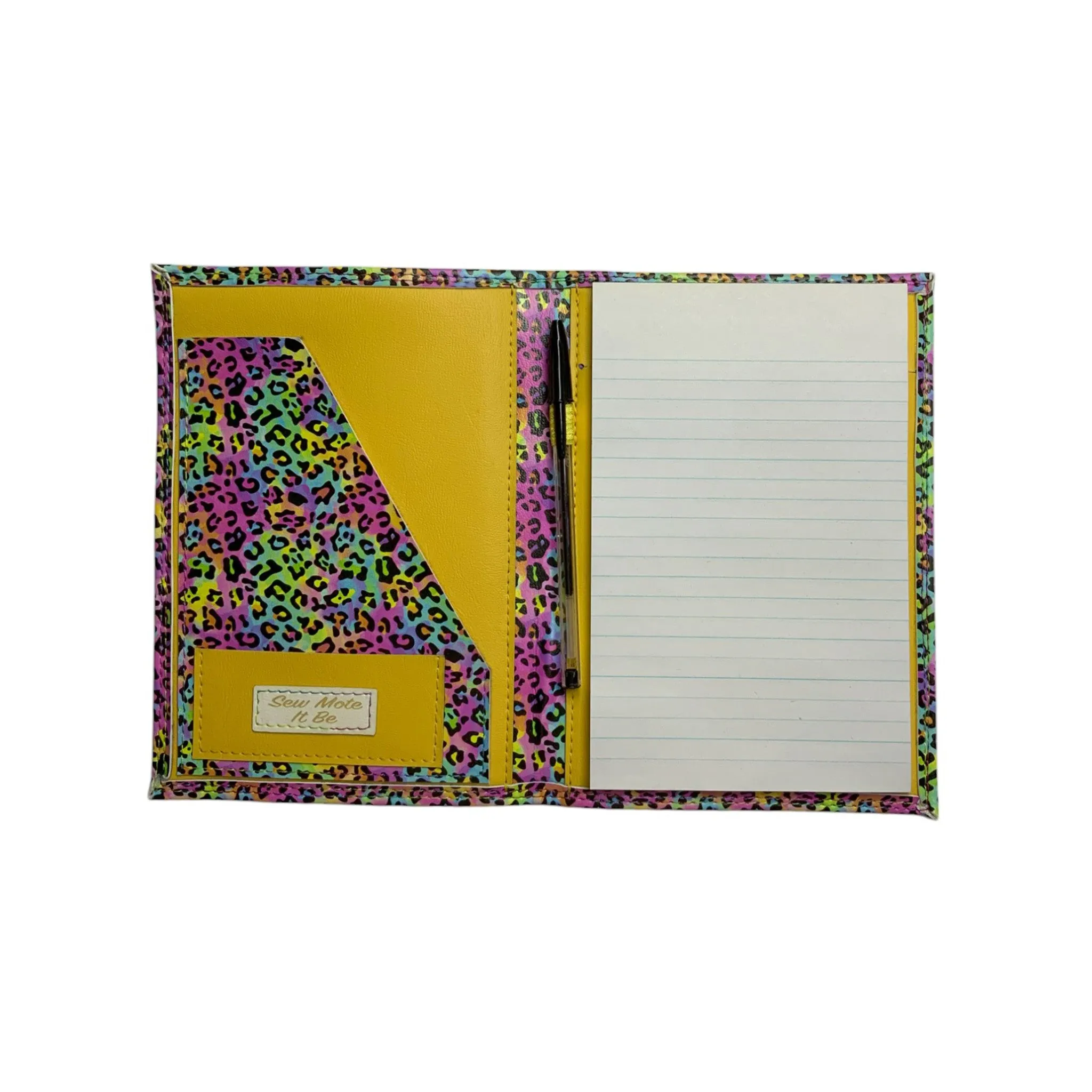 Rainbow Leopard Jr. Legal Notepad Holder