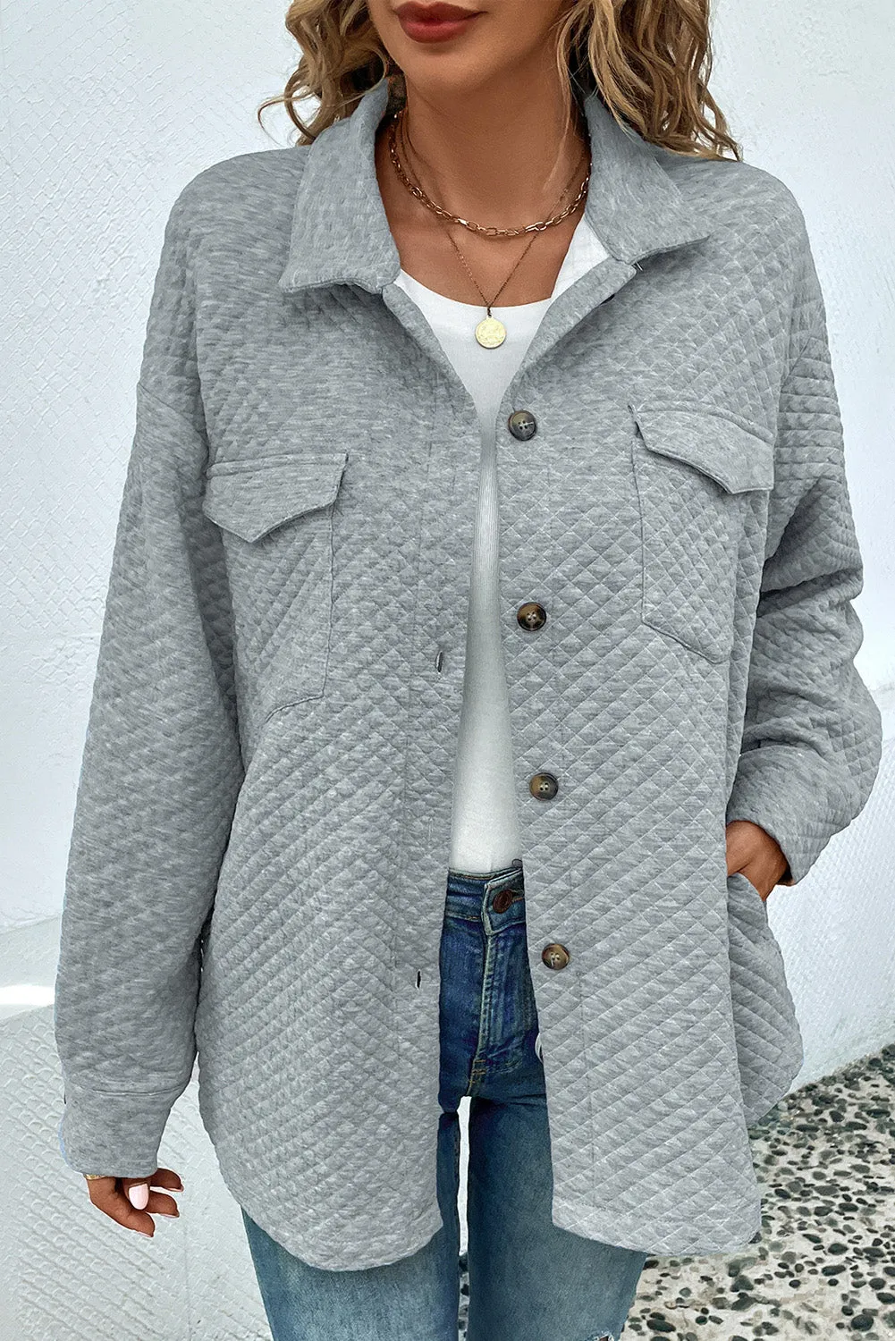 Raleigh Button Down Collared Jacket