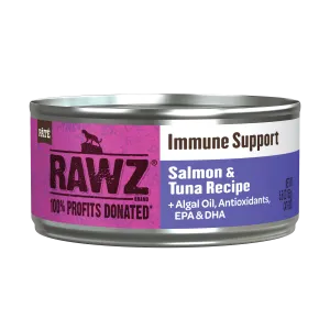 Rawz Immune Support Salmon and Tuna Canned Cat Food