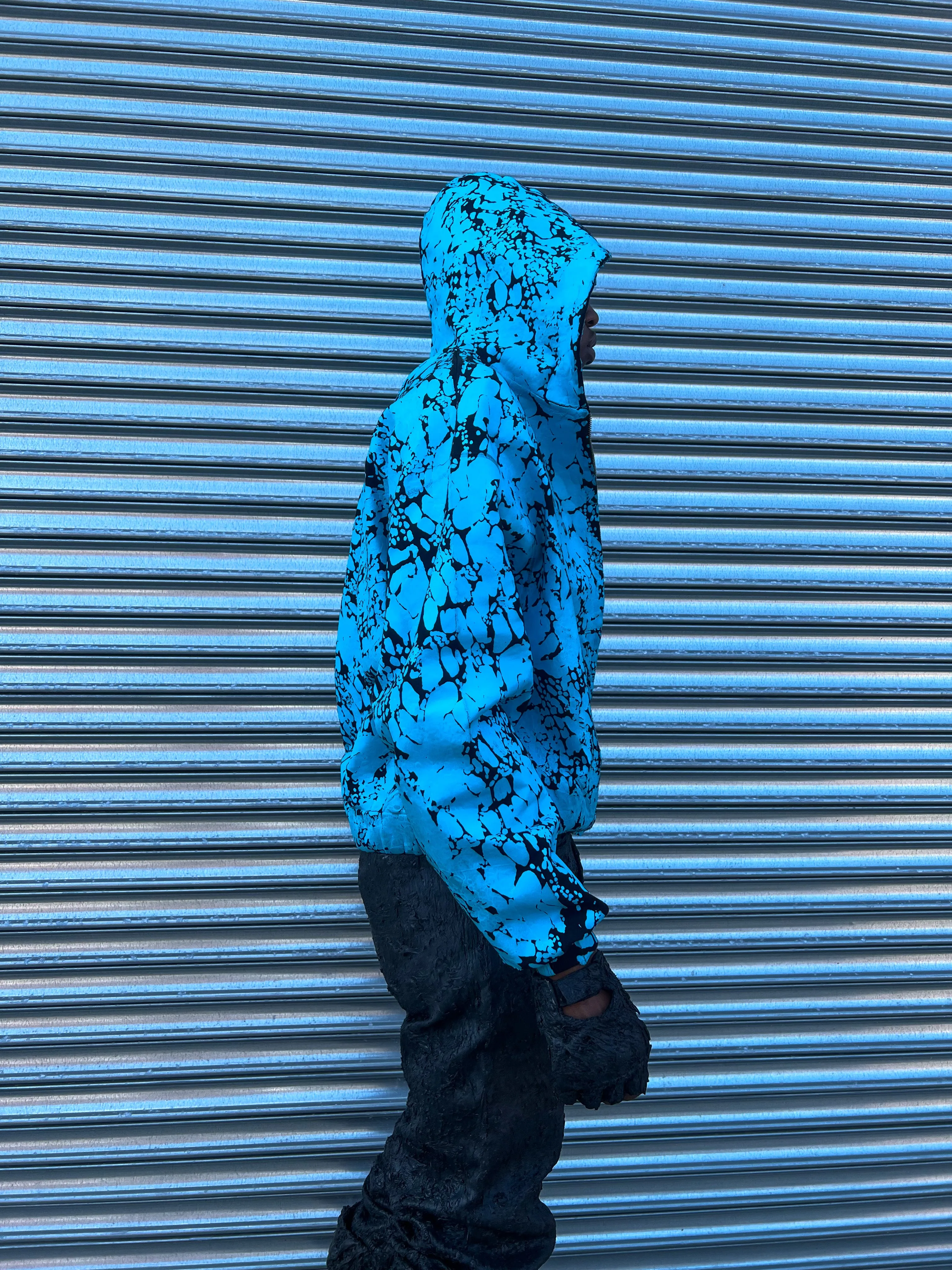 RELLIK Hoodie ( Light blue )