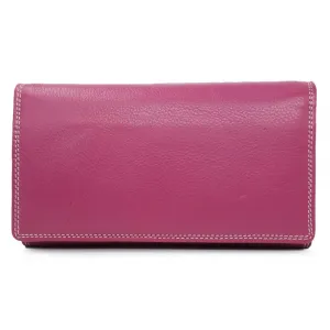 Riccardo Ferrici Leather Wallet ~ Pink