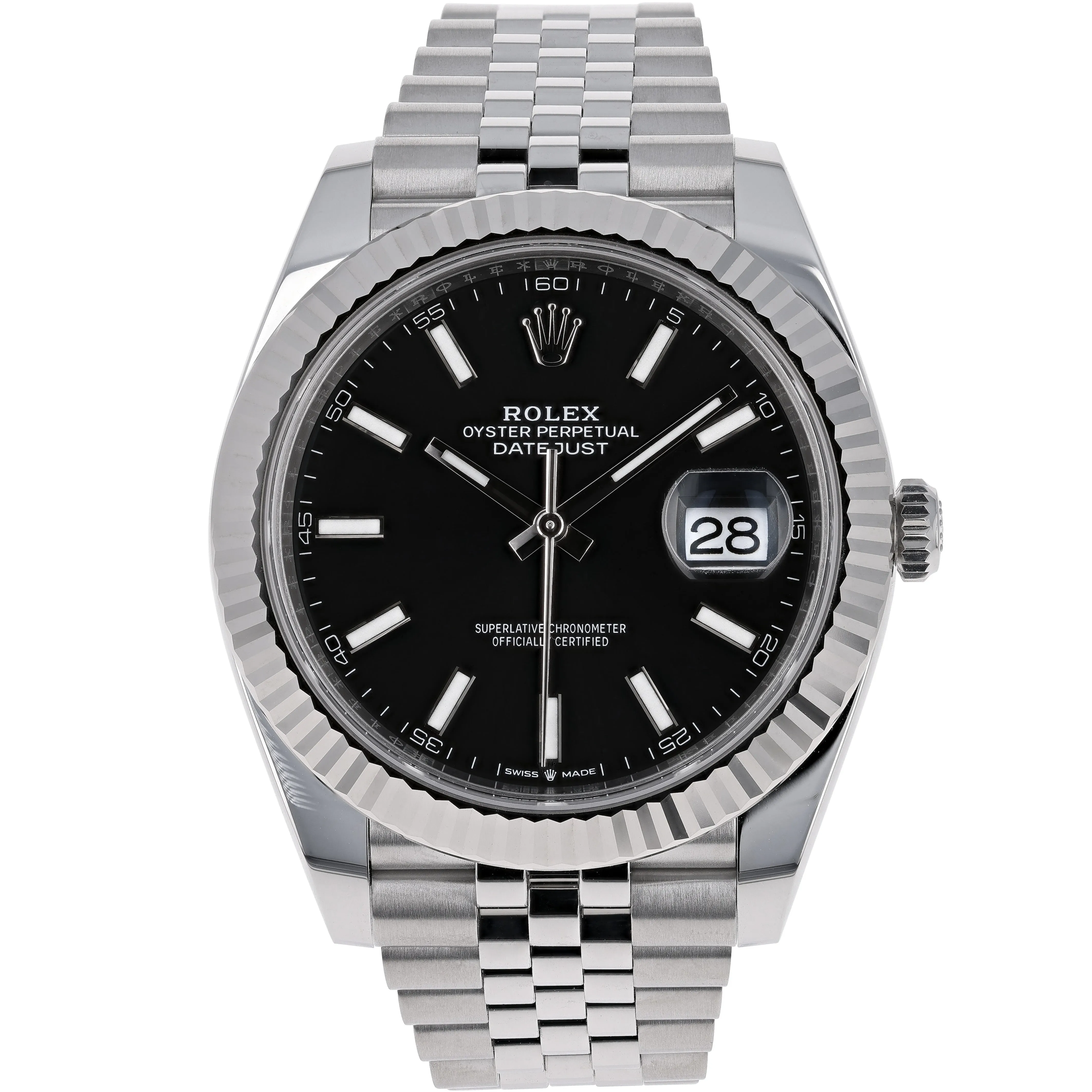 Rolex Datejust 41 mm 126334 Black NEW 2024 Jubilee