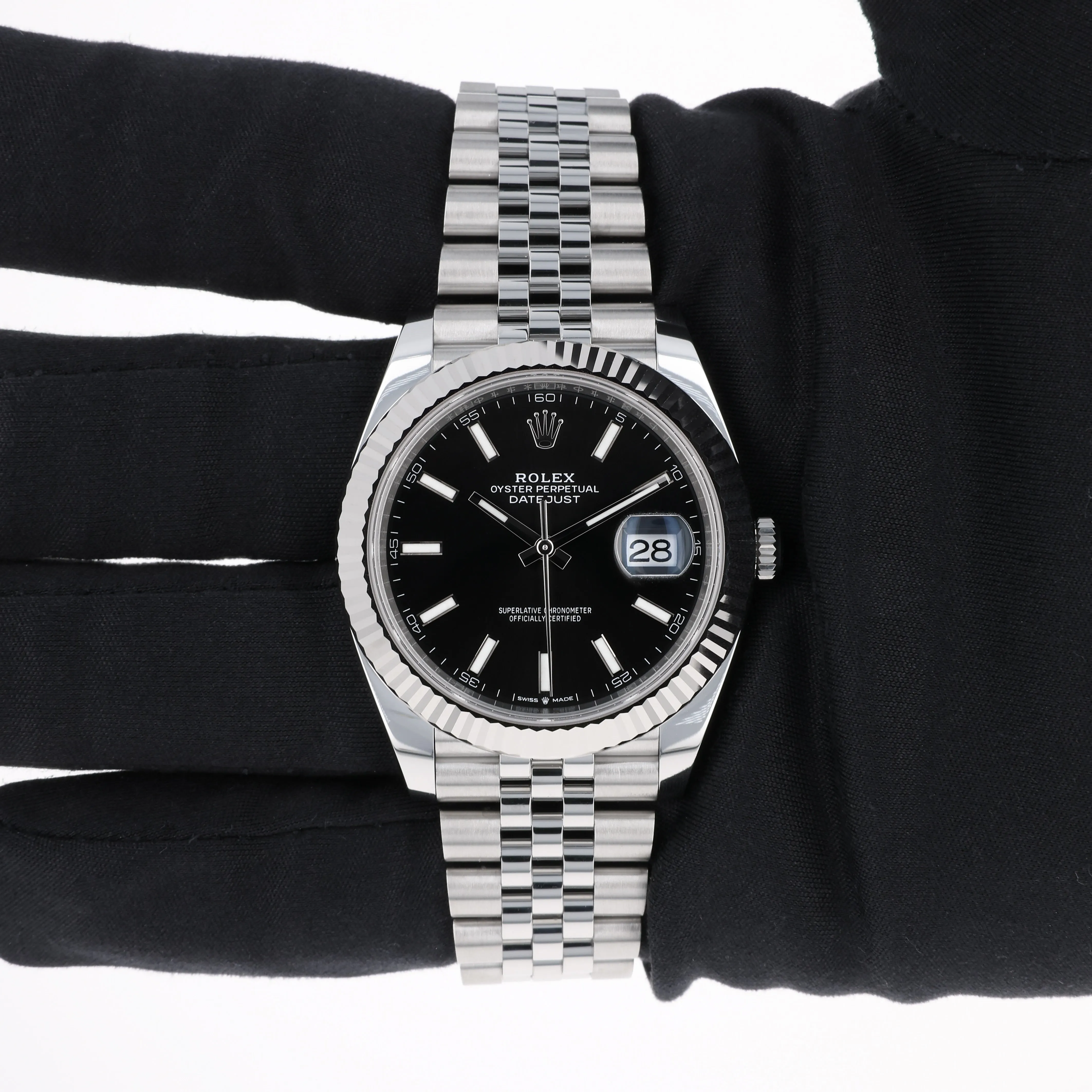 Rolex Datejust 41 mm 126334 Black NEW 2024 Jubilee