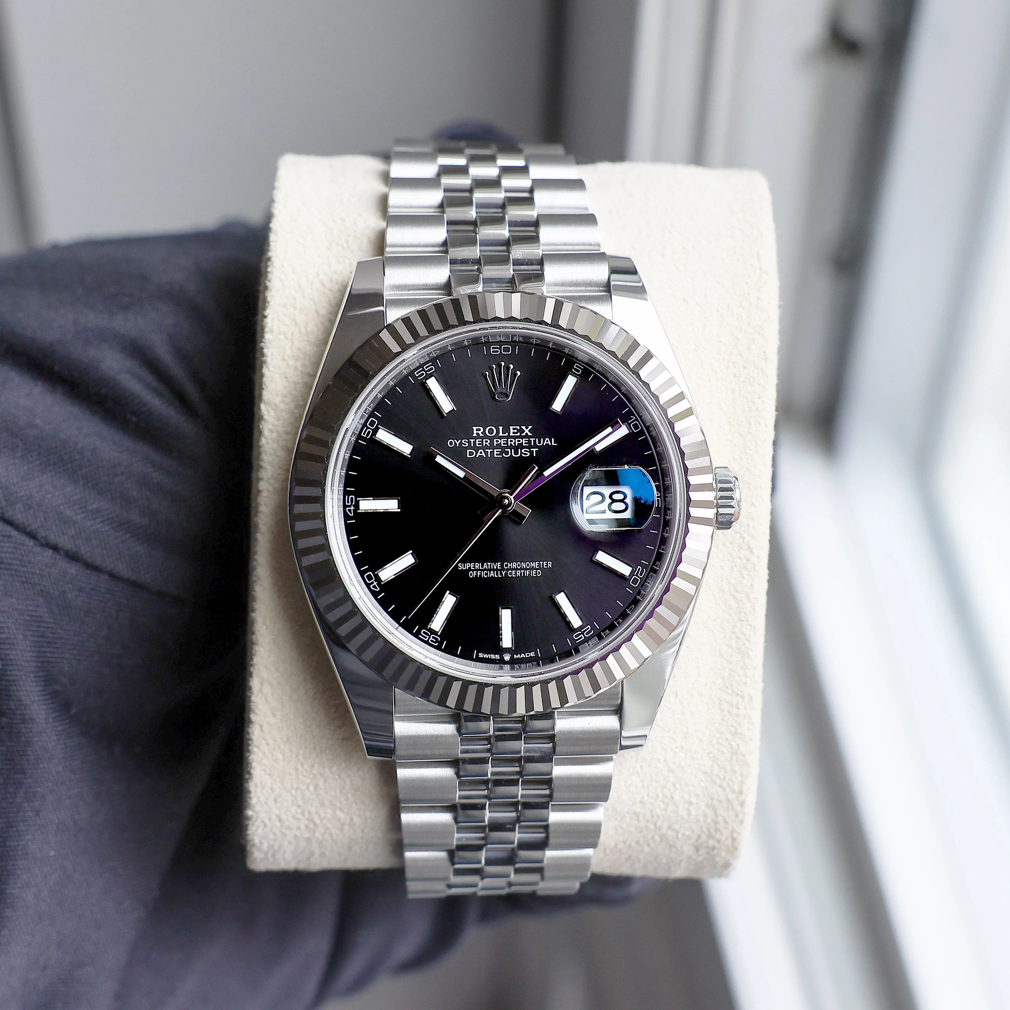 Rolex Datejust 41 mm 126334 Black NEW 2024 Jubilee
