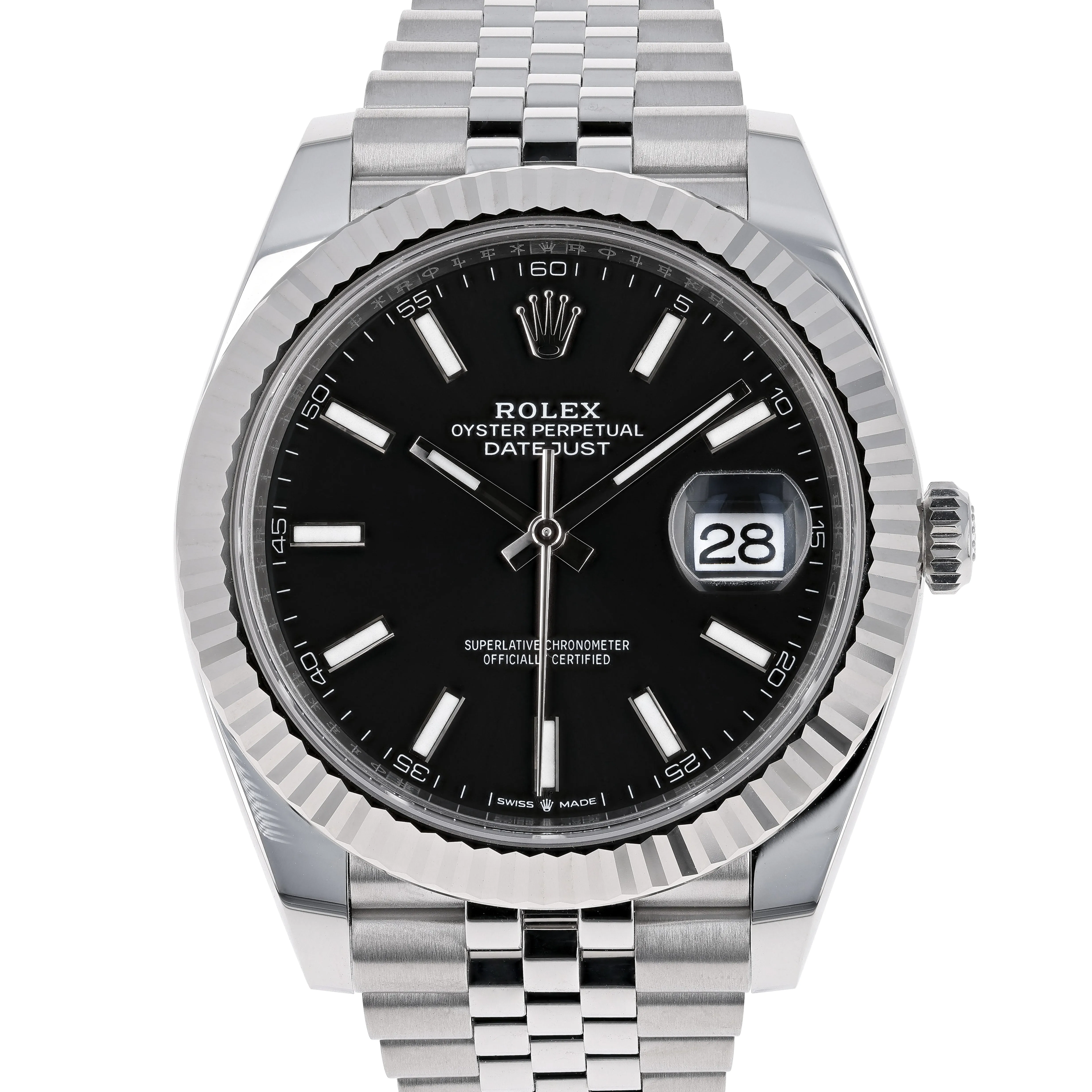 Rolex Datejust 41 mm 126334 Black NEW 2024 Jubilee