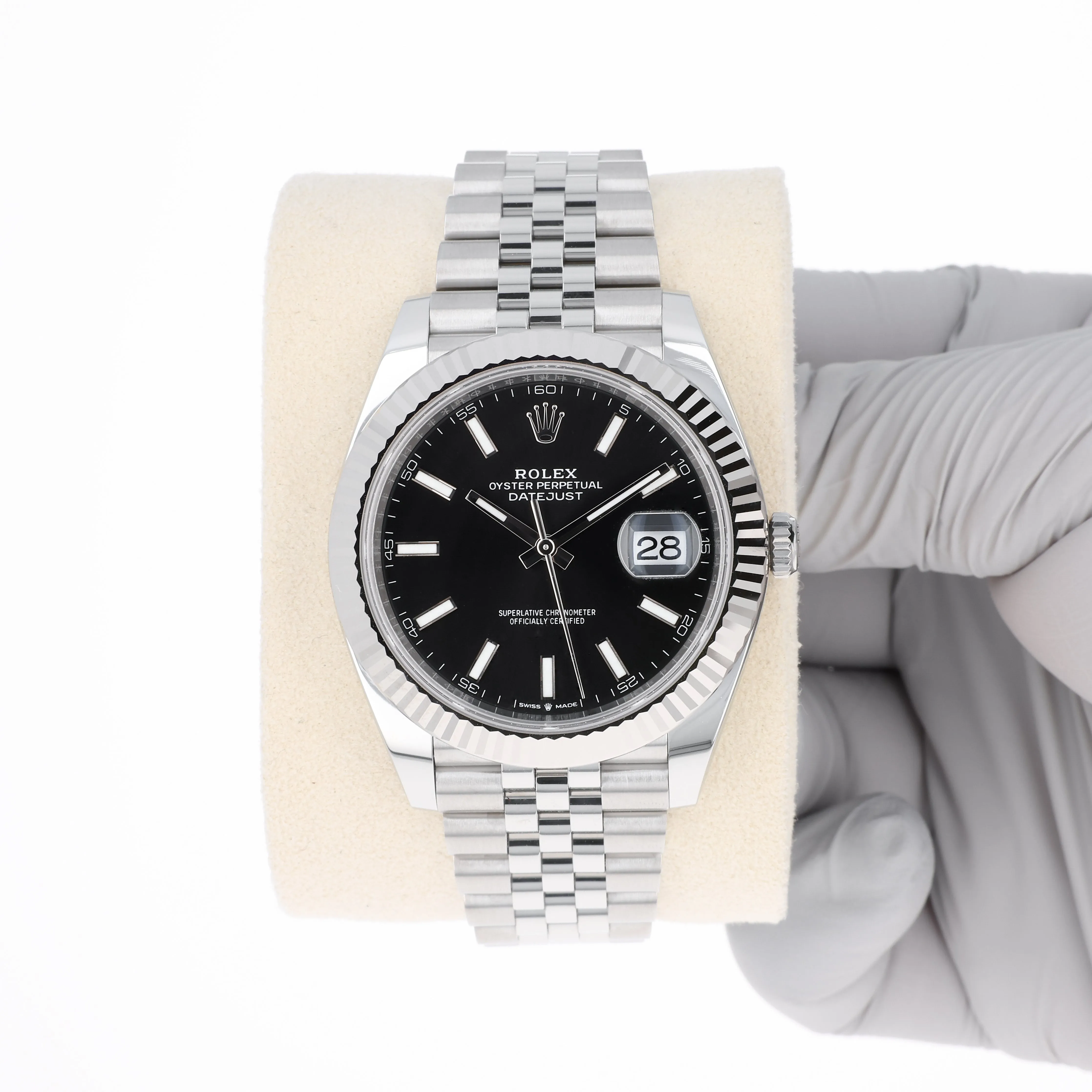 Rolex Datejust 41 mm 126334 Black NEW 2024 Jubilee