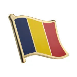 Romania Flag Pin