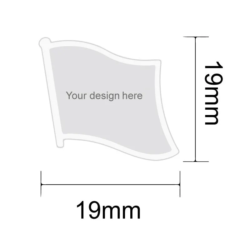 Romania Flag Pin