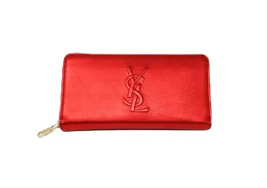 Saint Laurent Monogram Zip Wallet