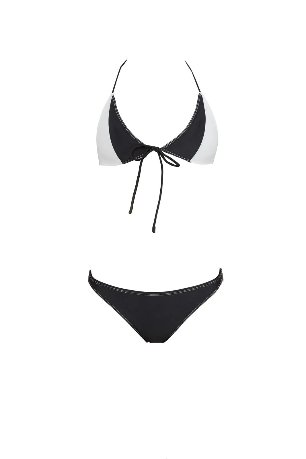 SALVADOR top - black/ white